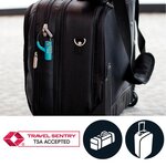 Master lock 4717EURDBLU Cadenas à Combinaison TSA, Bleu, 8,1 x 1,8 x 1,8 cm