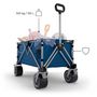 Voir la diapositive 4 : KINDERKRAFT Brouette pliable 130 l tige telescopique roues 360