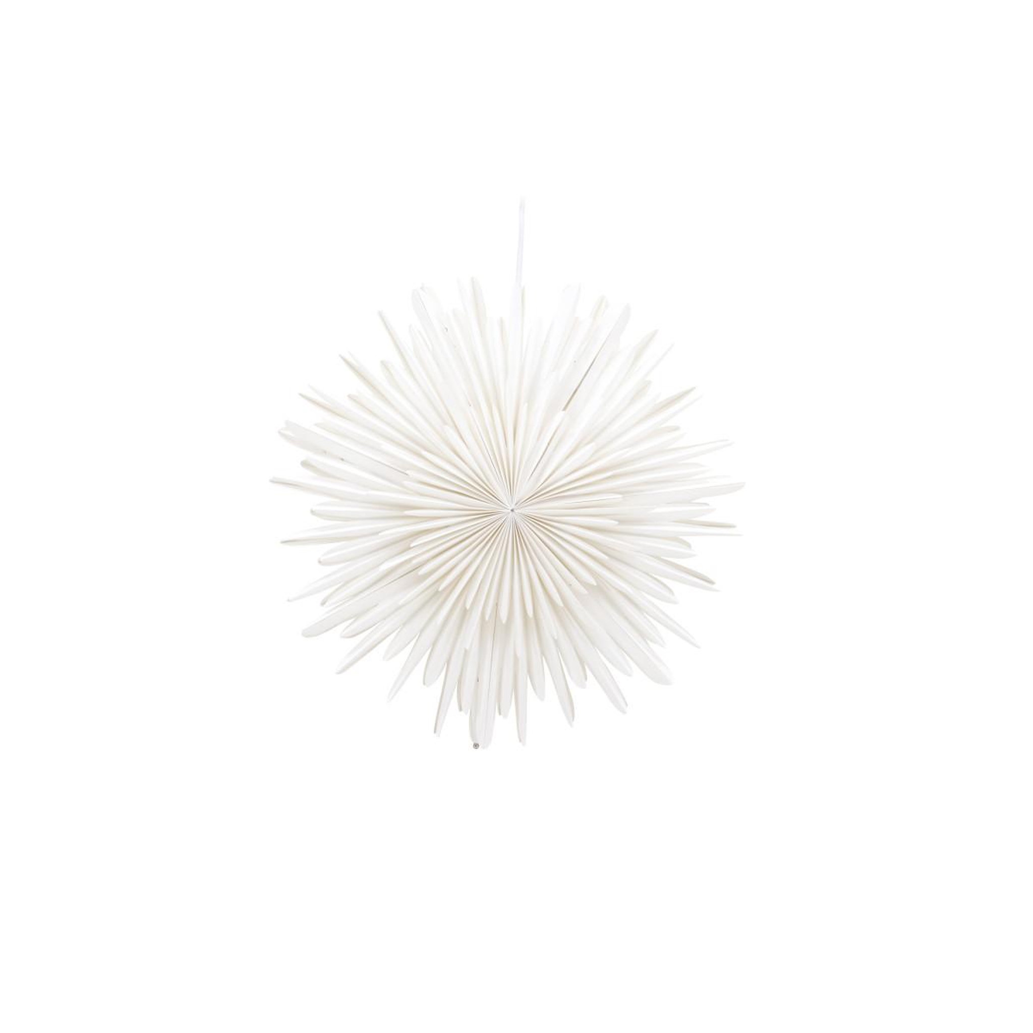 Voir la diapositive 2 : Paris Prix Lampe suspension design  selen  46cm blanc