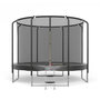 Voir la diapositive 1 : JUMP4FUN Trampoline Semi-Pro Jump4fun 12FT-366cm Noir
