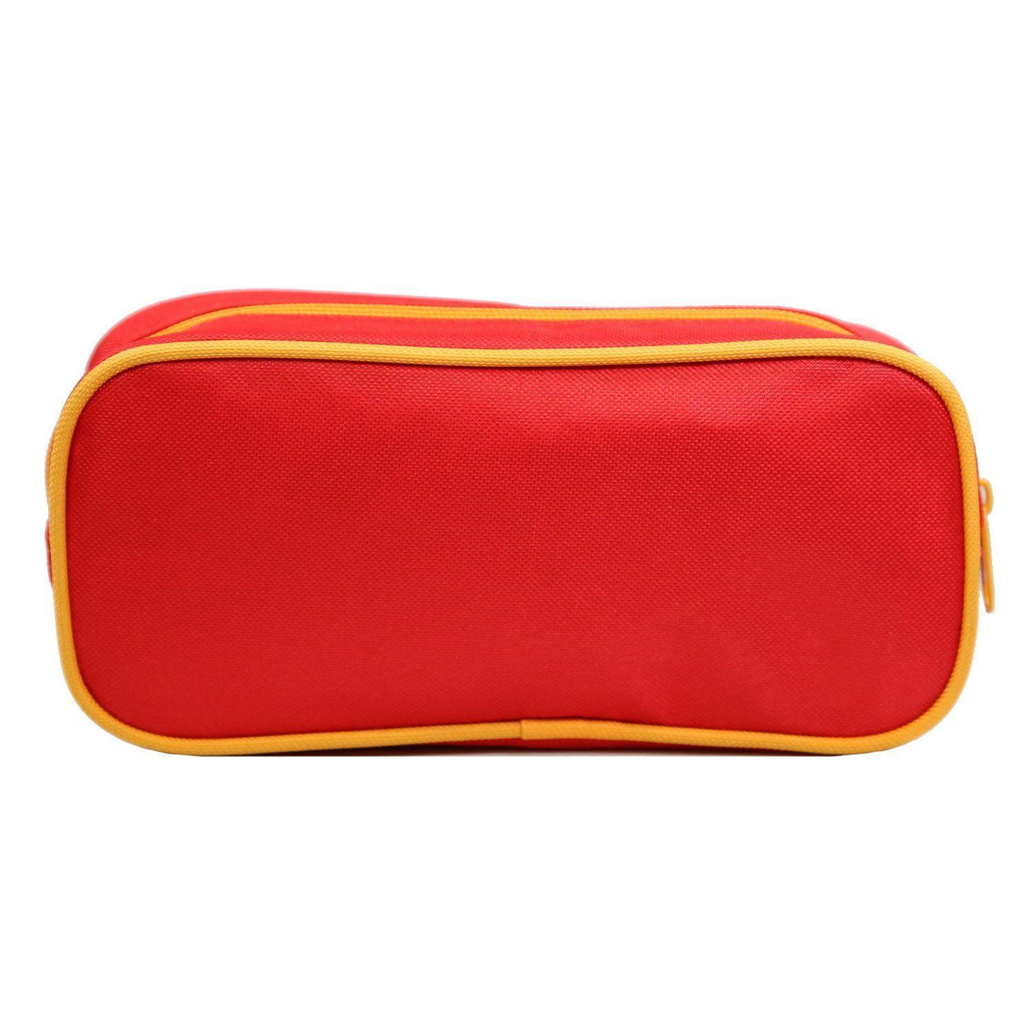 Voir la diapositive 4 : Bagtrotter Trousse scolaire rectangulaire Disney Le Roi Lion Simba Rouge Bagtrotter
