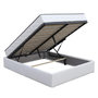 Voir la diapositive 2 : KING OF DREAMS Ensemble Lit Coffre et Matelas  Soutien Très Ferme Haute