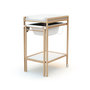 Voir la diapositive 3 : WEBABY Table à Langer avec Baignoire en bois LILO