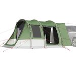 VIDAXL Tente de voiture 2 personnes vert impermeable