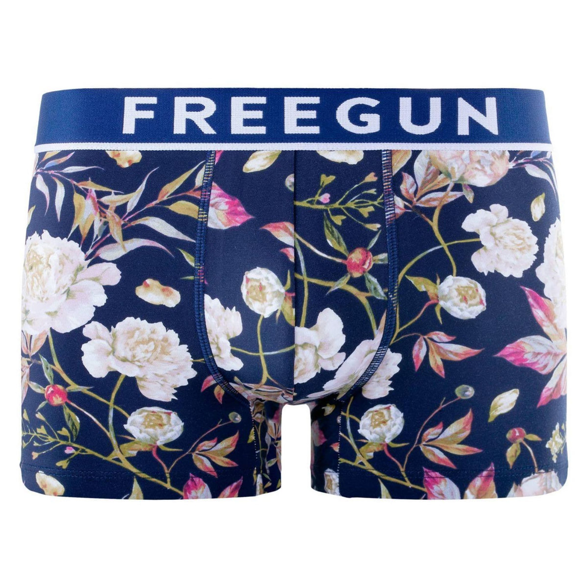 FREEGUN Lot de 4 boxers homme en coton Signature Sergio