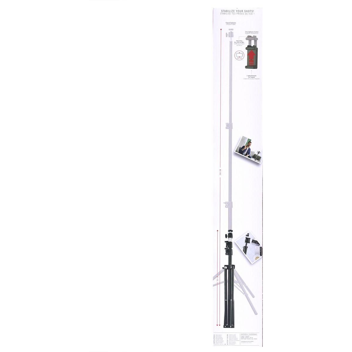 TNB Trépied Télescopique avec support smartphone