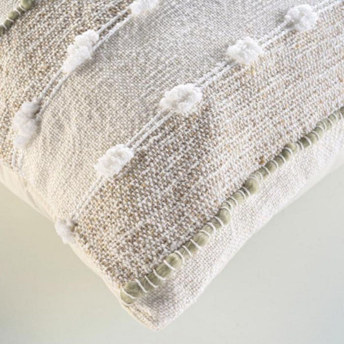 Paris Prix Coussin Déco Fantaisie  Santos  60x60cm Beige