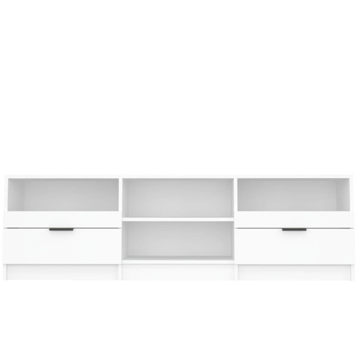VIDAXL Meuble TV Blanc 150x33,5x45 cm Bois d'ingenierie