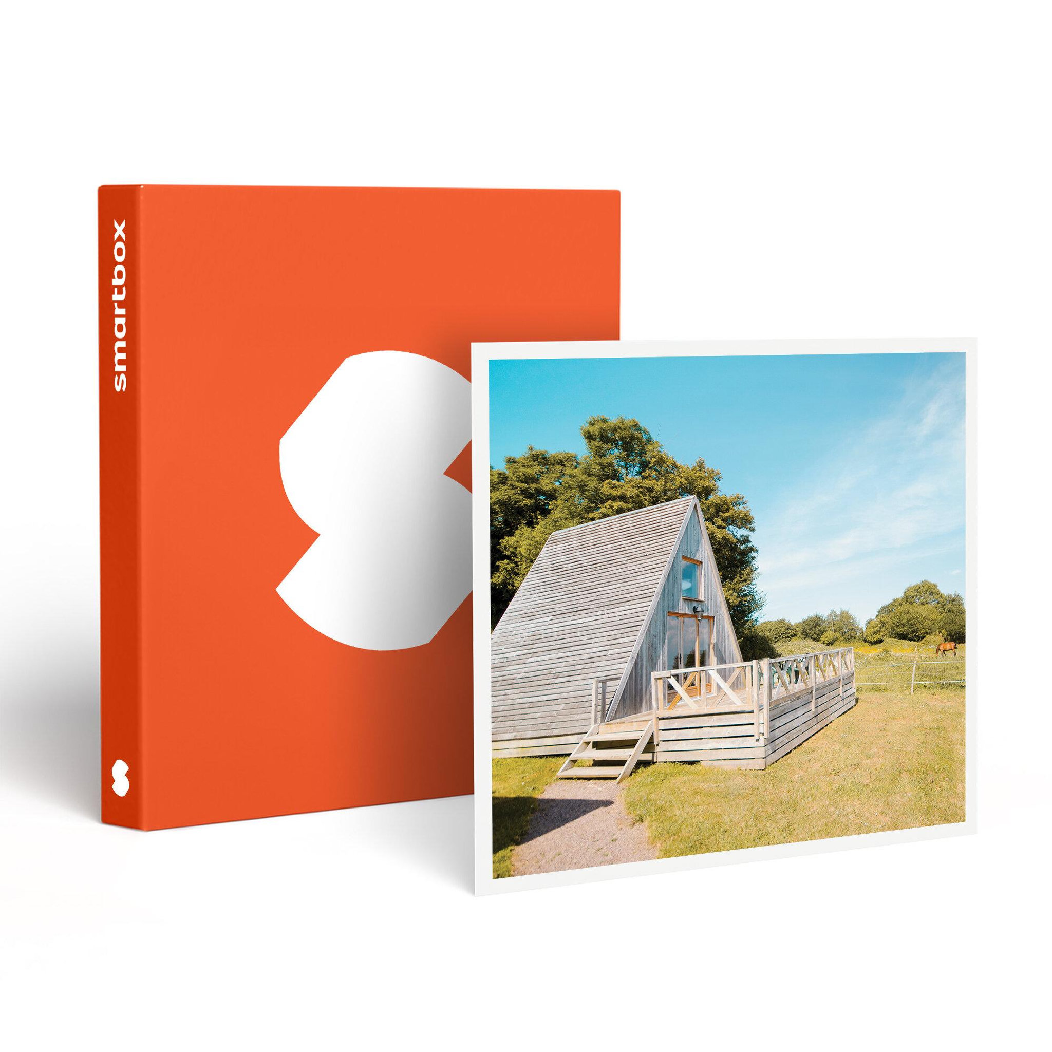Smartbox 3 jours insolites en chalet tipi avec panier gourmand près de caen - coffret cadeau séjour