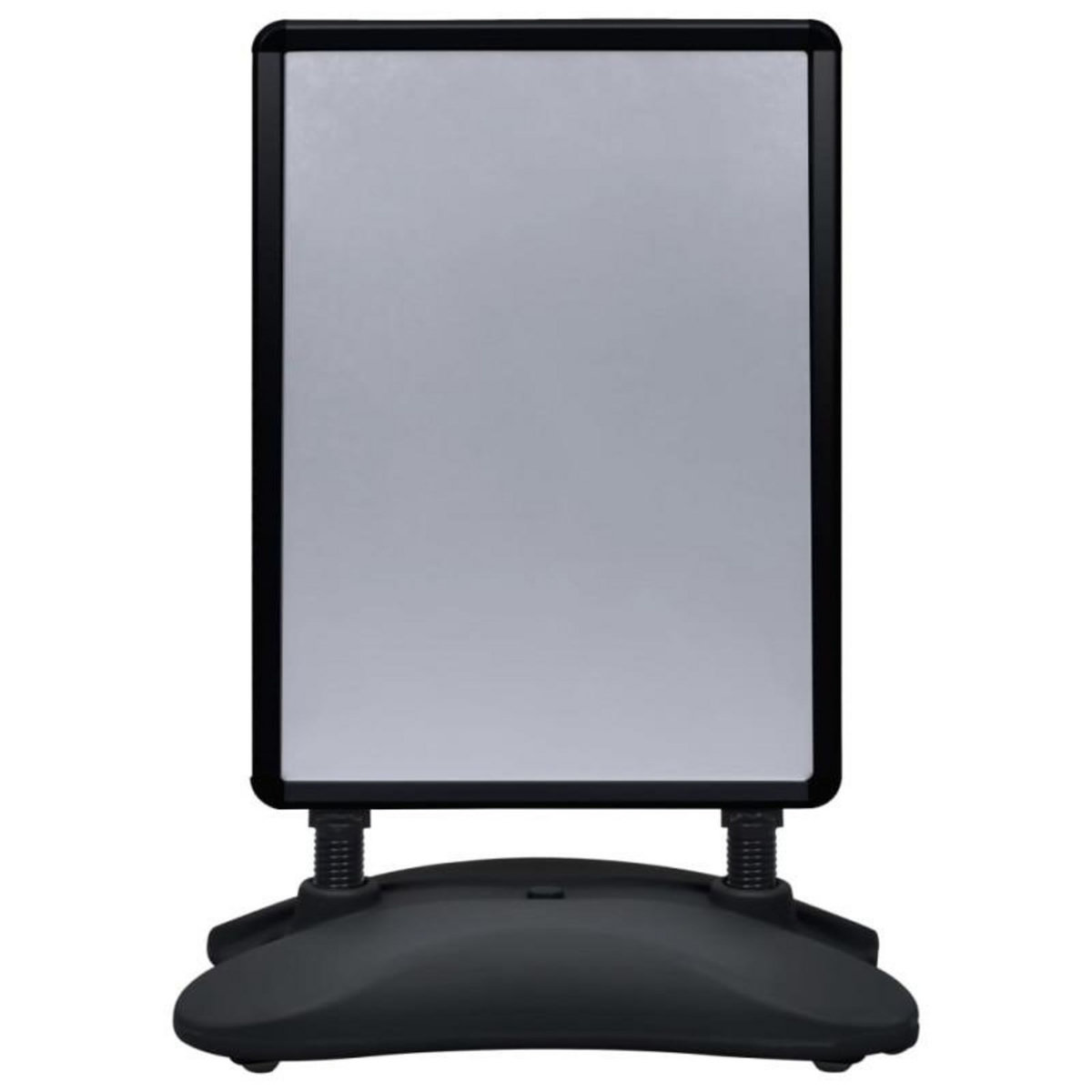 VIDAXL Support d affiche A1 à base d eau Noir Alliage d aluminium