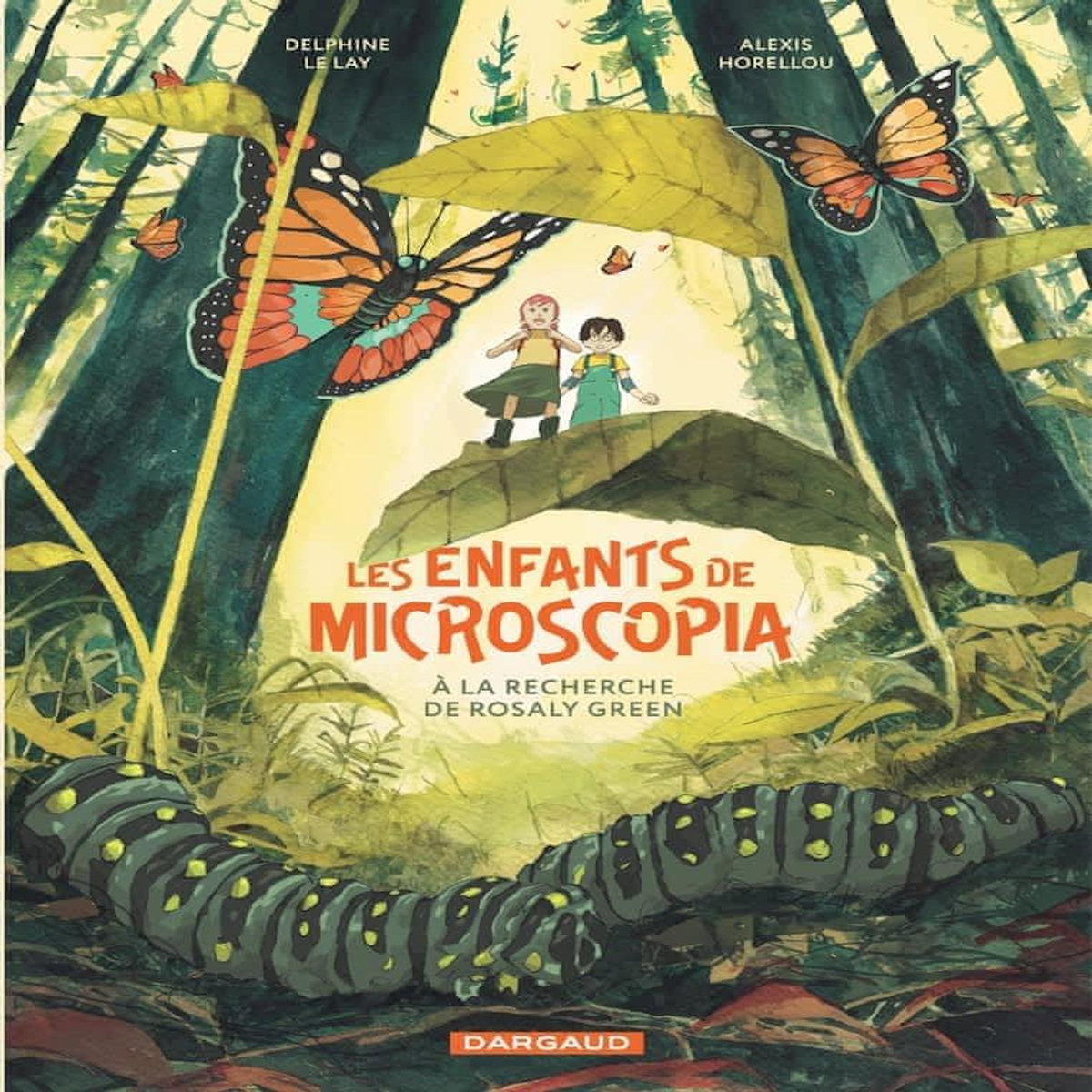LES ENFANTS DE MICROSCOPIA TOME 1  : A LA RECHERCHE DE ROSALY GREEN, Le Lay Delphine