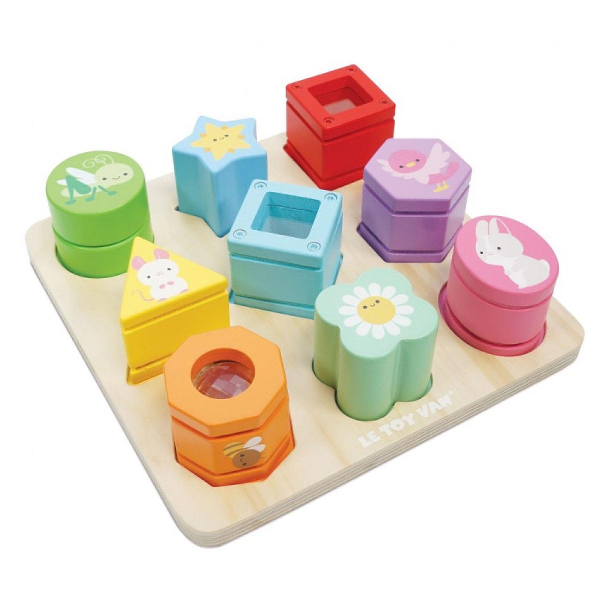 Le Toy Van Blocs Sensoriels Arc-En-Ciel