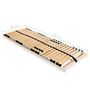 Voir la diapositive 6 : VIDAXL Sommier a lattes sans matelas avec 28 lattes 7 zones 90x200 cm