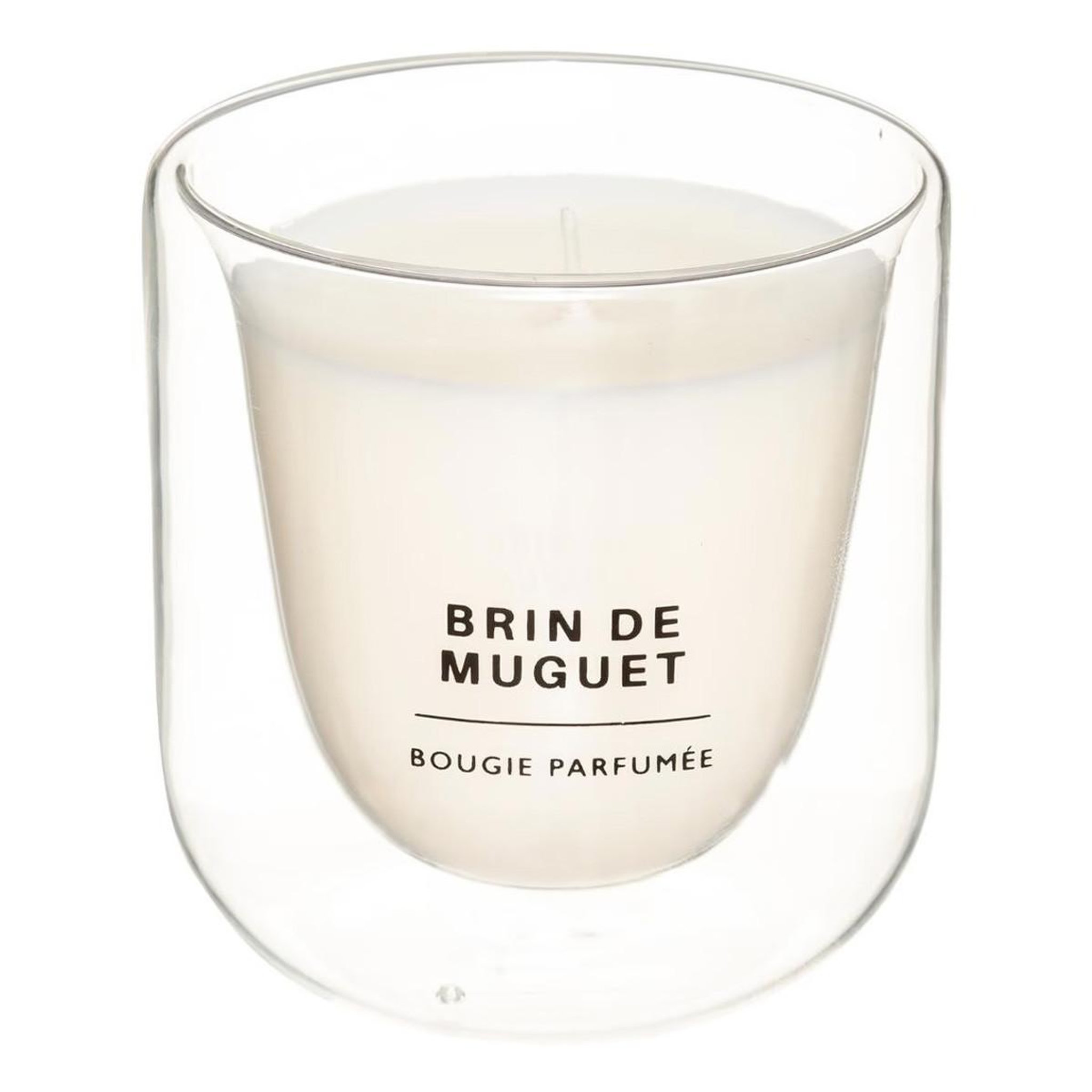COMPTOIR DE LA BOUGIE Bougie Parfumée En Verre  Ilan  130g Brin de Muguet