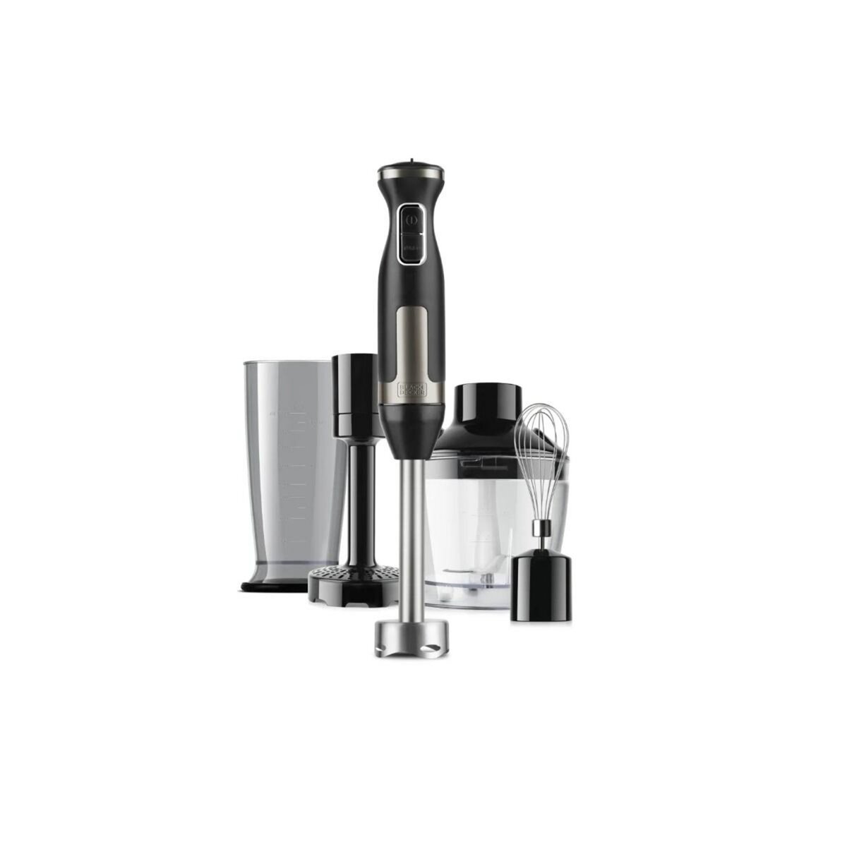 Black et Decker Mixeur plongeant 1500w noir/inox - BXHBA1500E