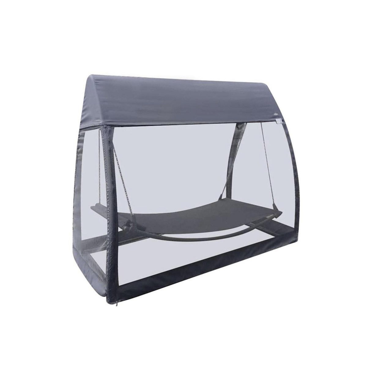 HESPERIDE Balancelle avec moustiquaire Trinidad ardoise - Hespéride