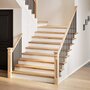 Voir la diapositive 1 : VIDAXL Marches d'escalier 12 pcs non traite bois de chene massif