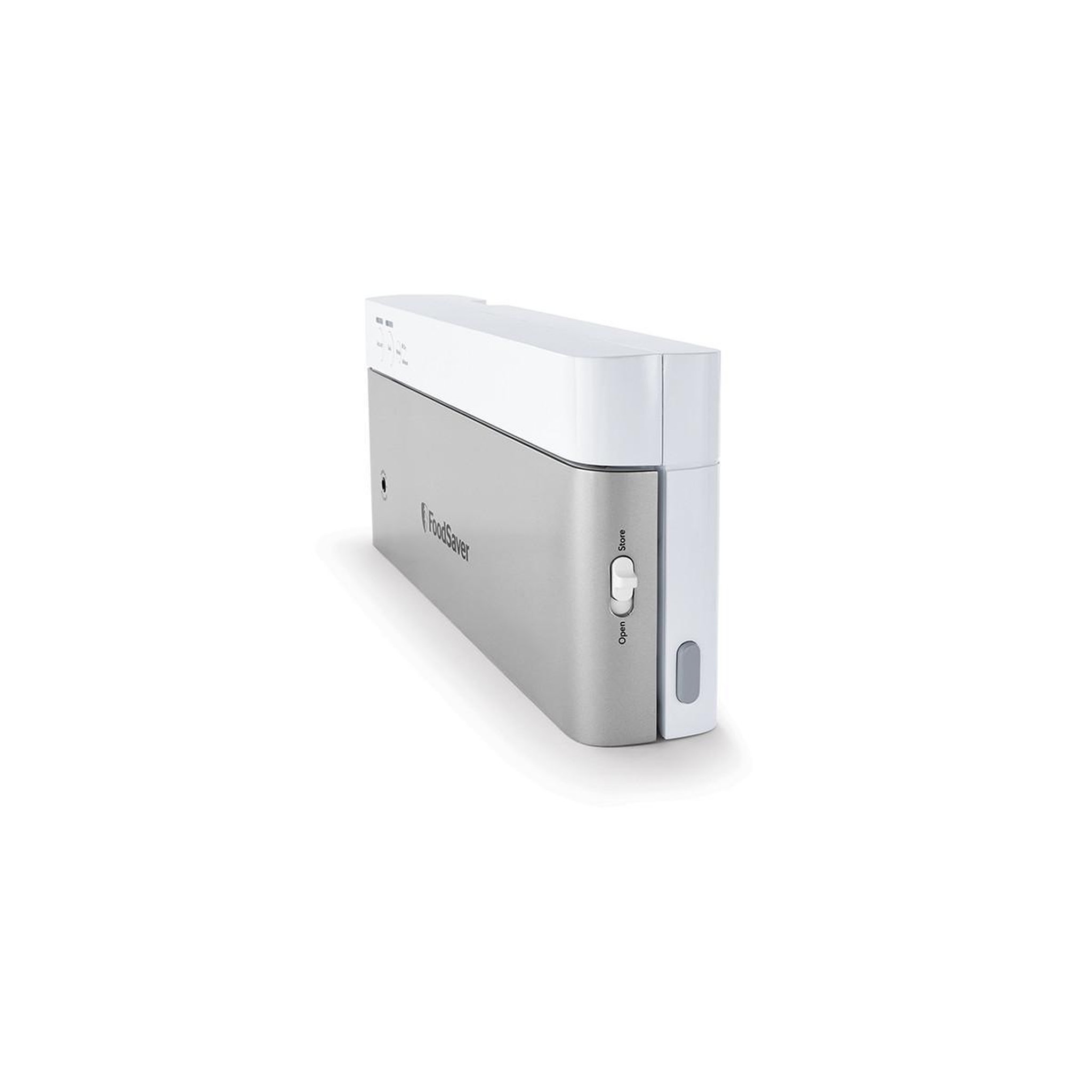 Voir la diapositive 2 : FOODSAVER Machine sous vide FoodSaver VS0100X blanc et argent