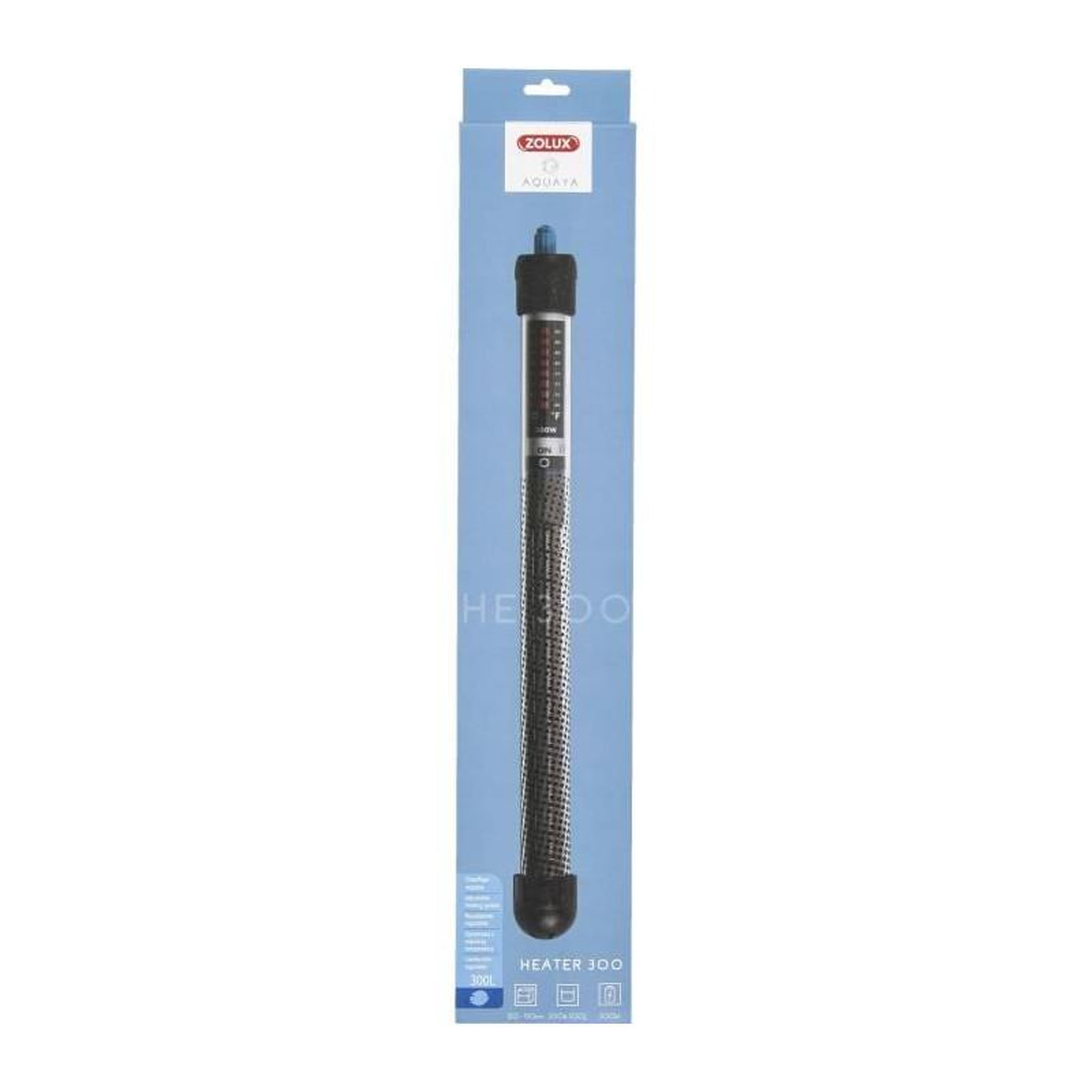 Zolux Chauffage - Zolux - Pour aquarium - Température réglable jusqu'a 34°C - 300W