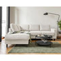 Voir la diapositive 6 : BEST MOBILIER Molly - canapé d'angle gauche 5 places convertible en tissu