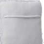 Voir la diapositive 3 : ATMOSPHERA Coussin fourrure poils longs Jae - L. 45 x l. 45 cm - Gris