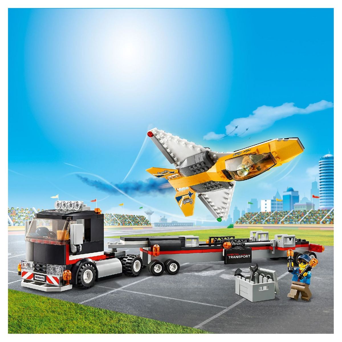 LEGO City 60289 Le transport d'avion de voltige