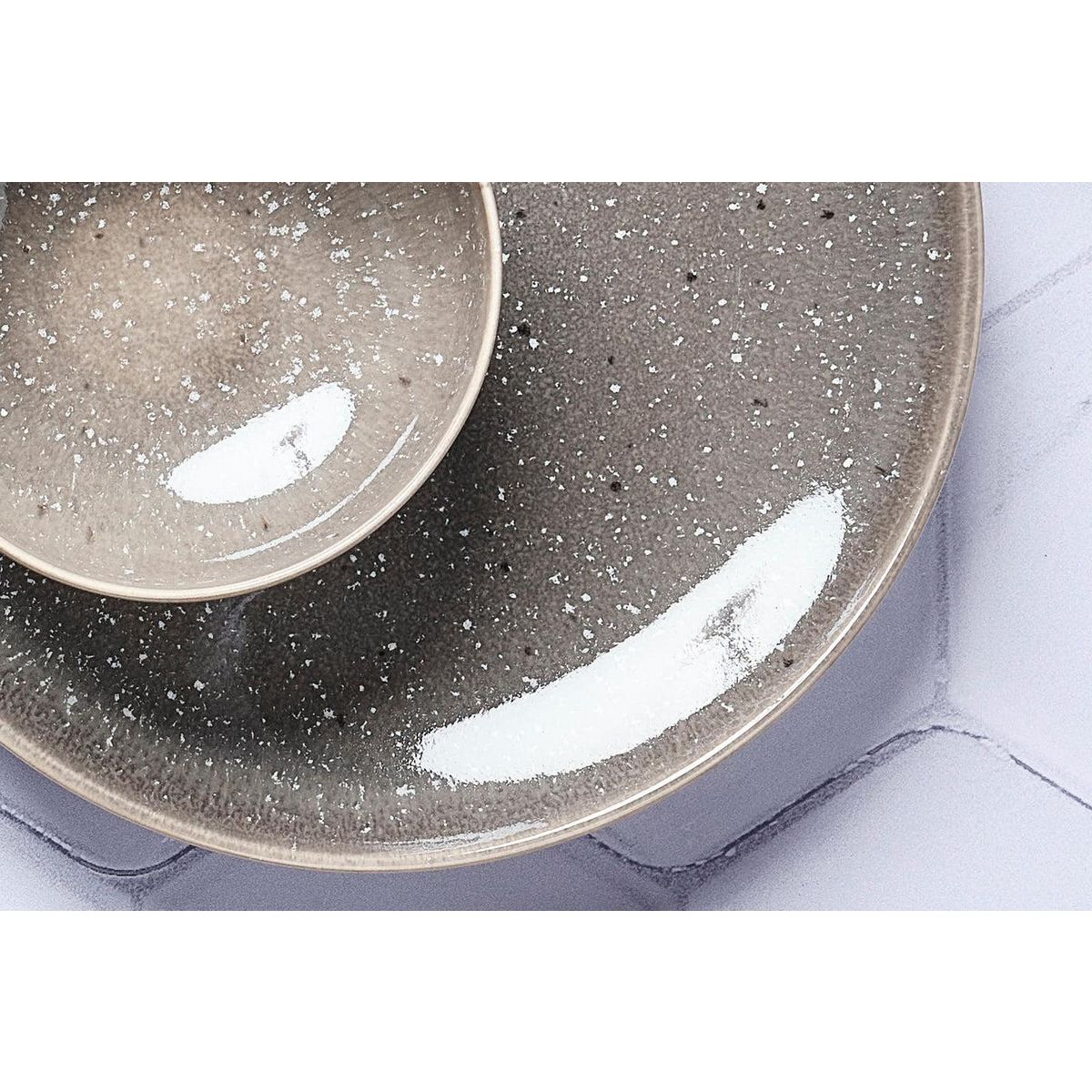 BJORN Service Les Essentiels STELLAR - 18 pièces - Gris béton