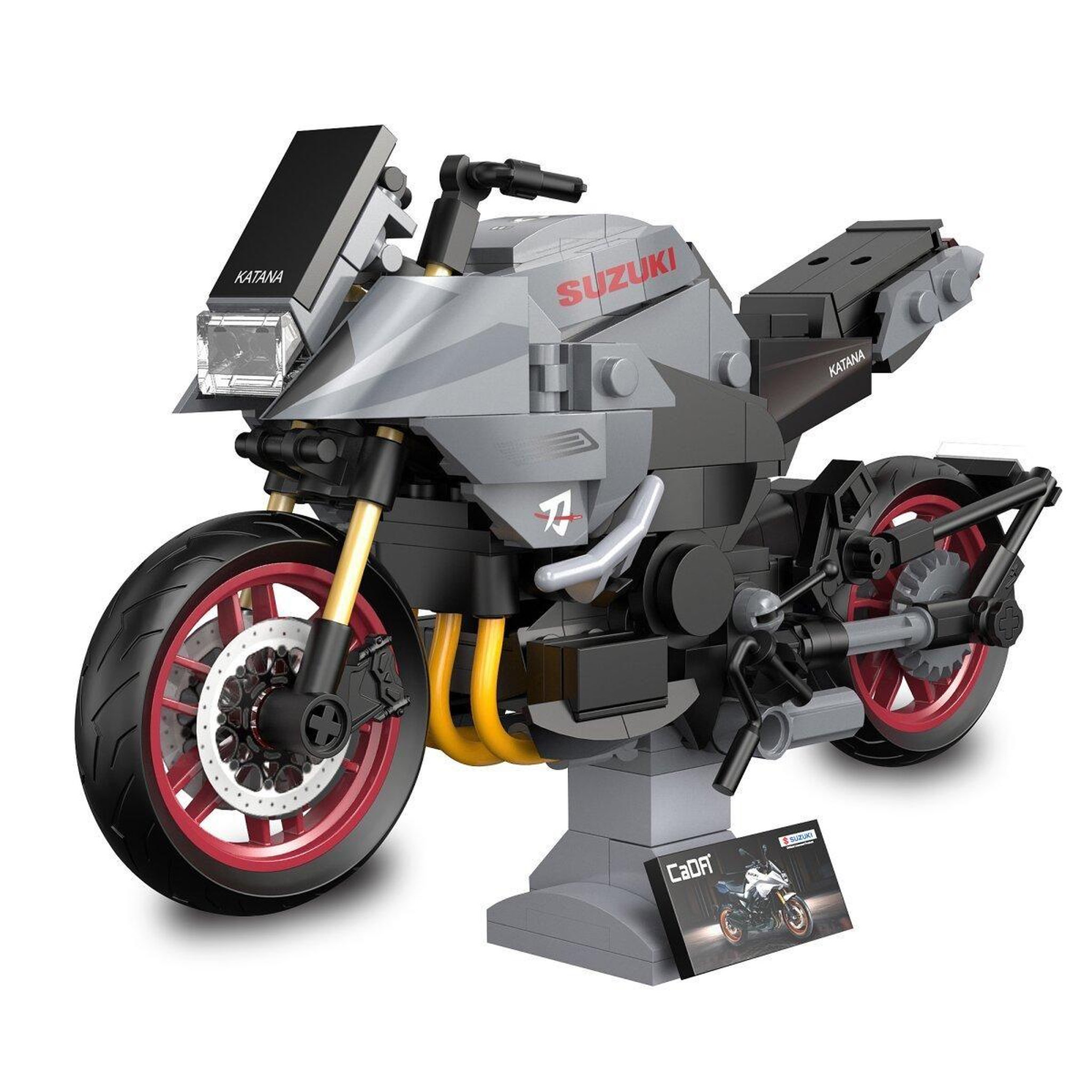 Jamara Cada suzuki katana 1:12 gris bricks