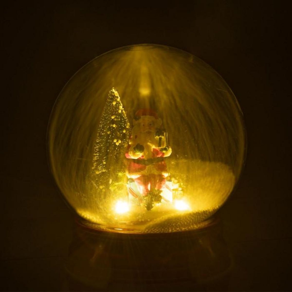 Paris Prix Boule à Neige à LED  Père Noël  23cm Multicolore