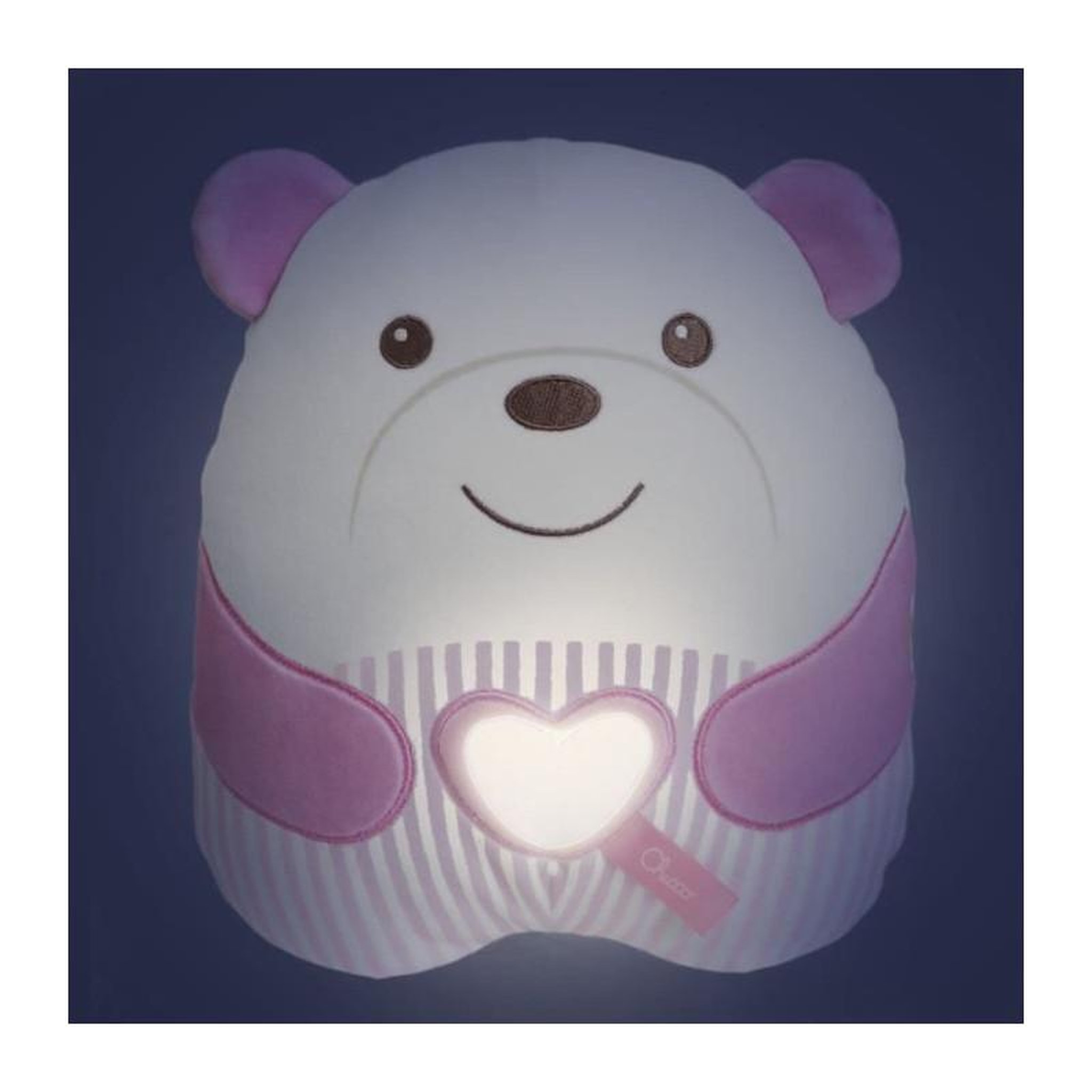 Voir la diapositive 3 : CHICCO Peluche tendre Ourson - CHICCO - Rose - Des la naissance