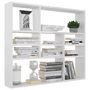 Voir la diapositive 3 : VIDAXL Etagere murale Blanc brillant 90x16x78 cm Bois d'ingenierie