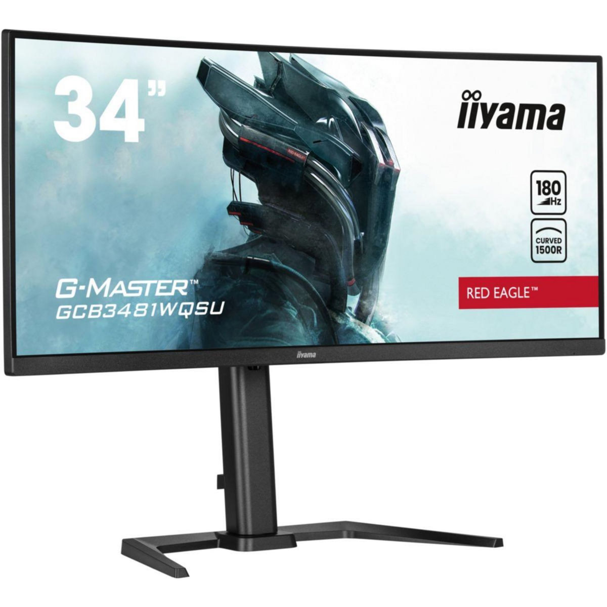 Iiyama Ecran PC Gamer G-MASTER GCB3481WQSU-B1 34'' Plat VA