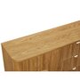 Voir la diapositive 6 : LISA DESIGN Milazzo - buffet bas - bois plaqué chêne et cannage - 3 tiroirs et 2 portes - 160 cm
