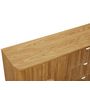 Voir la diapositive 6 : LISA DESIGN Milazzo - buffet bas - bois plaqué chêne et cannage - 160 cm