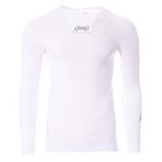 HUNGARIA T shirt Manches Longues  Homme Hungaria Baselayers. Coloris disponibles : Blanc