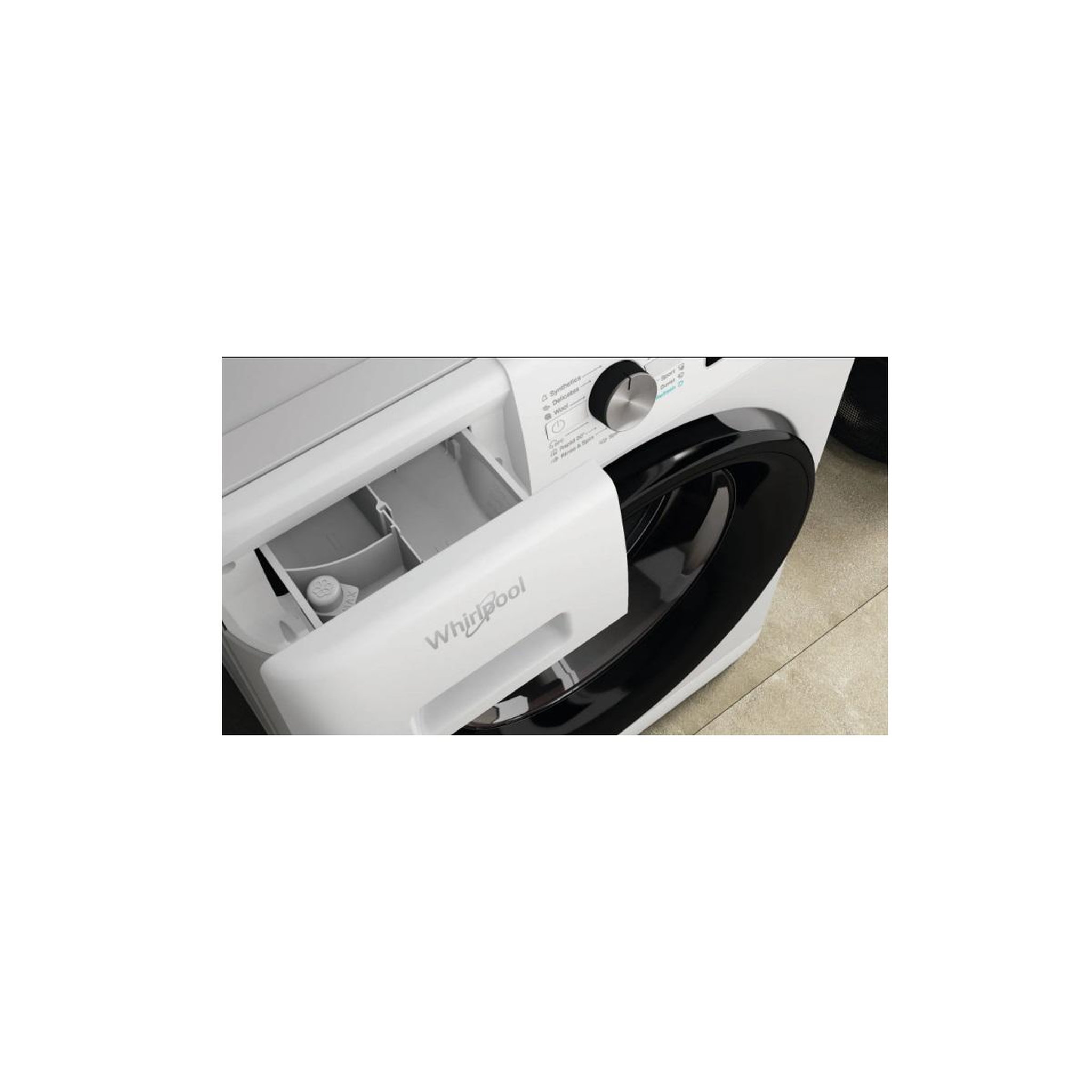 Voir la diapositive 3 : Whirlpool Lave-linge frontal 8kg 1400 tours/min - ffb8469bvee