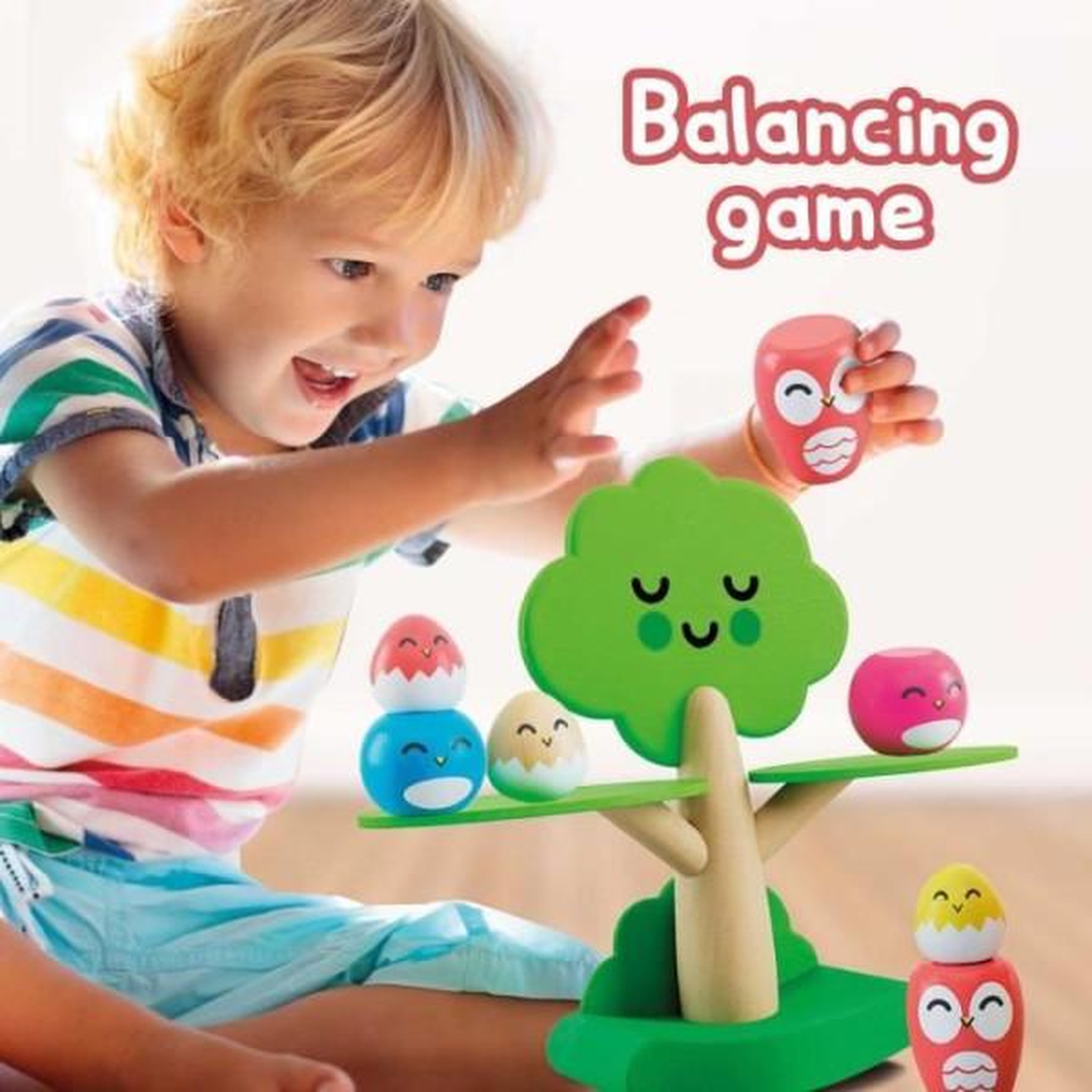 Voir la diapositive 4 : LISCIANI GIOCHI Tree Balancing - Jeu Montessori- MONTESSORI BOIS - Jeu d'Équilibre, Arbre et Oiseaux