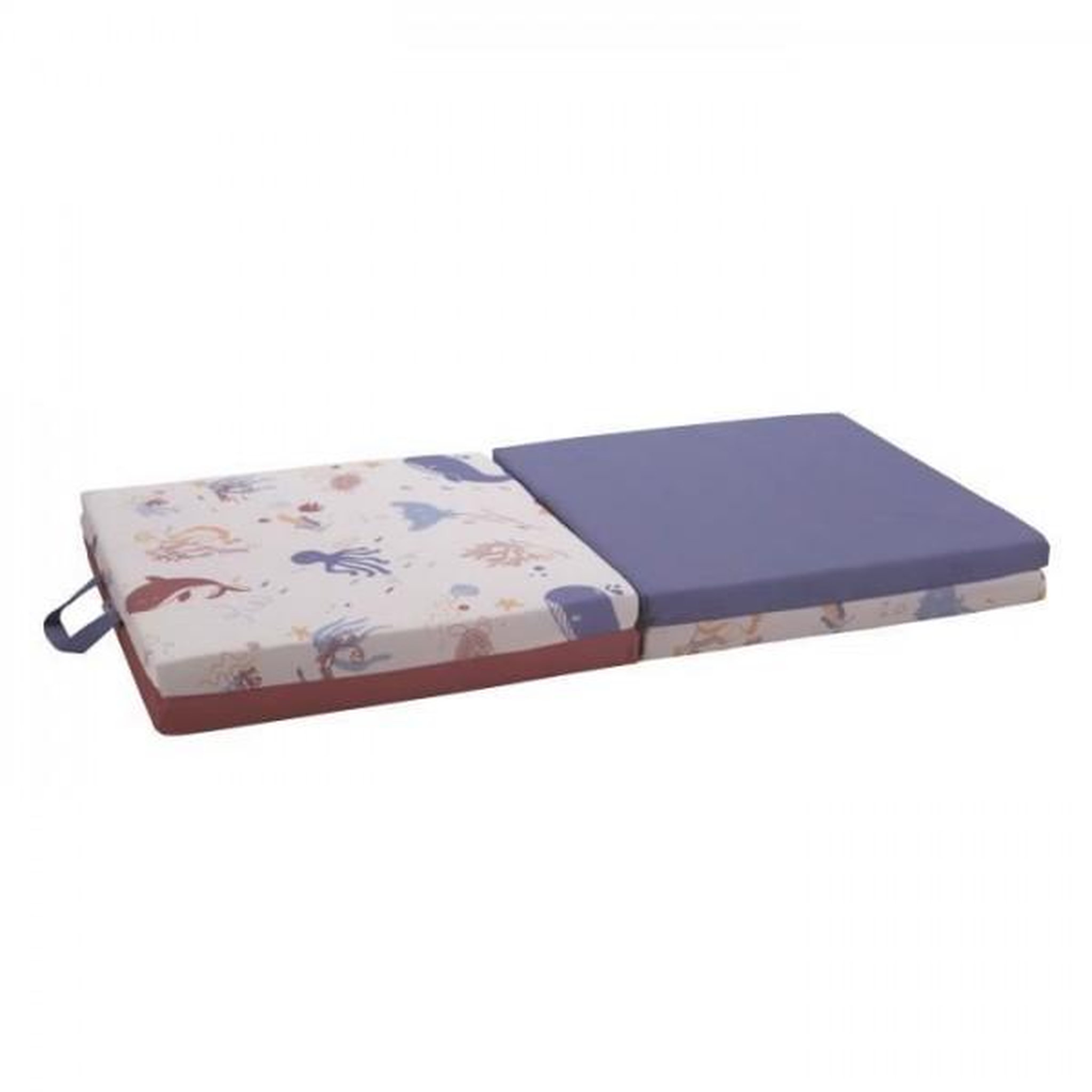 Voir la diapositive 6 : TINEO Tapis Malin Trésors de l'océan 3 en 1 - Evolutif - Déhoussable - 120x120x5 cm