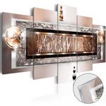 Paris Prix Tableau sur Verre Acrylique  Cinnamon Rock. Coloris disponibles : Multicolore