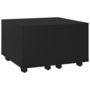 Voir la diapositive 3 : VIDAXL Table basse noir 60x60x38 cm bois d'ingenierie