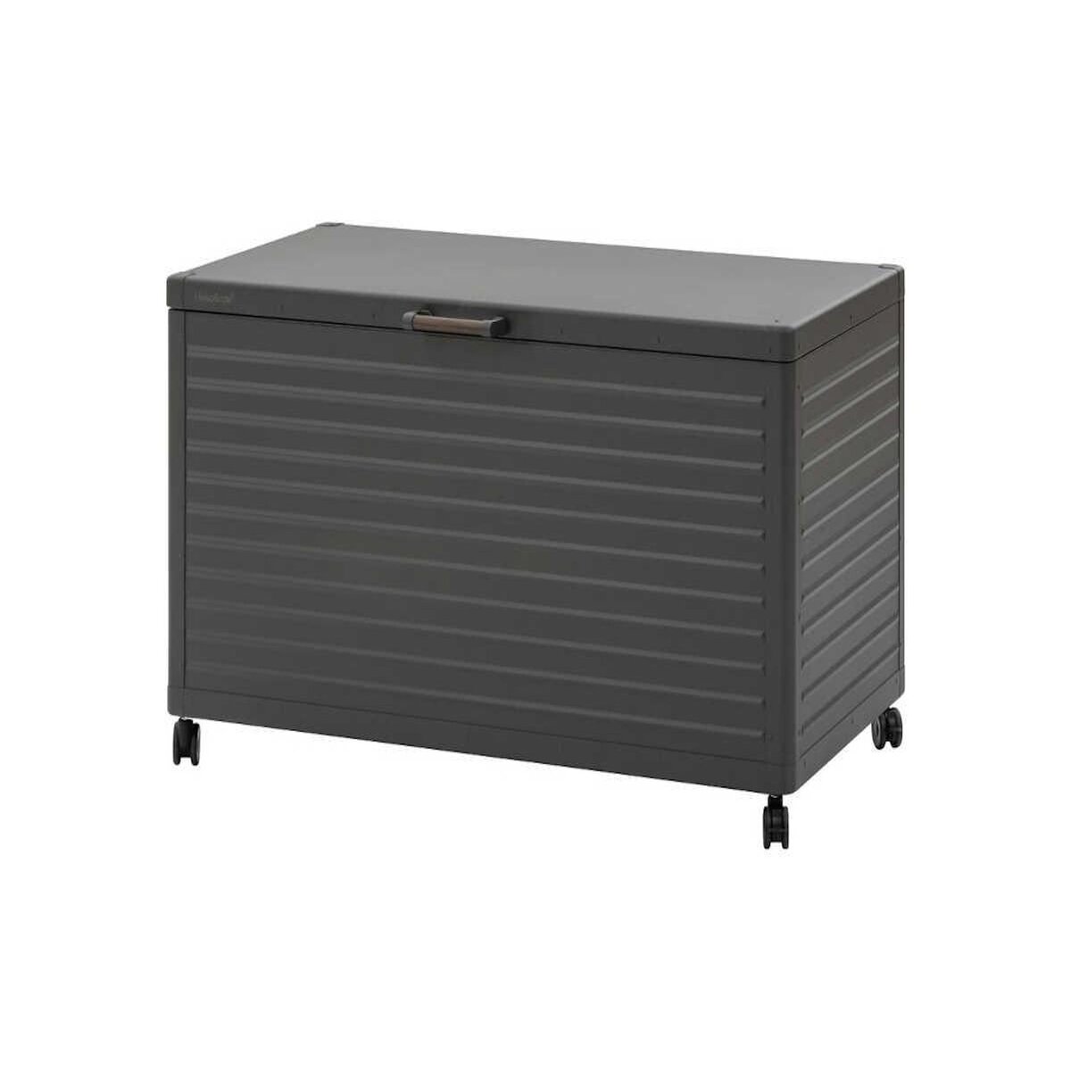 HESPERIDE Coffre de rangement alu Edenio graphite - 670 L - Hespéride