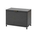 HESPERIDE Coffre de rangement alu Edenio graphite - 670 L - Hespéride