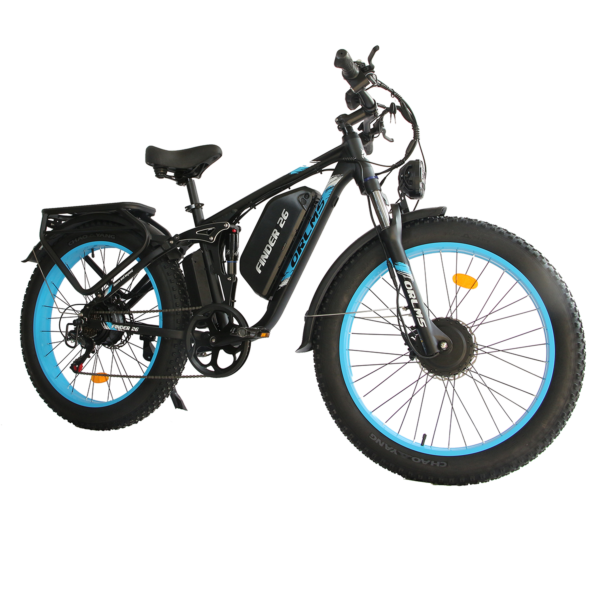 Voir la diapositive 3 : ORLMS Vélo électrique ORLMS V3, double moteur, batterie 60 V 25 Ah
