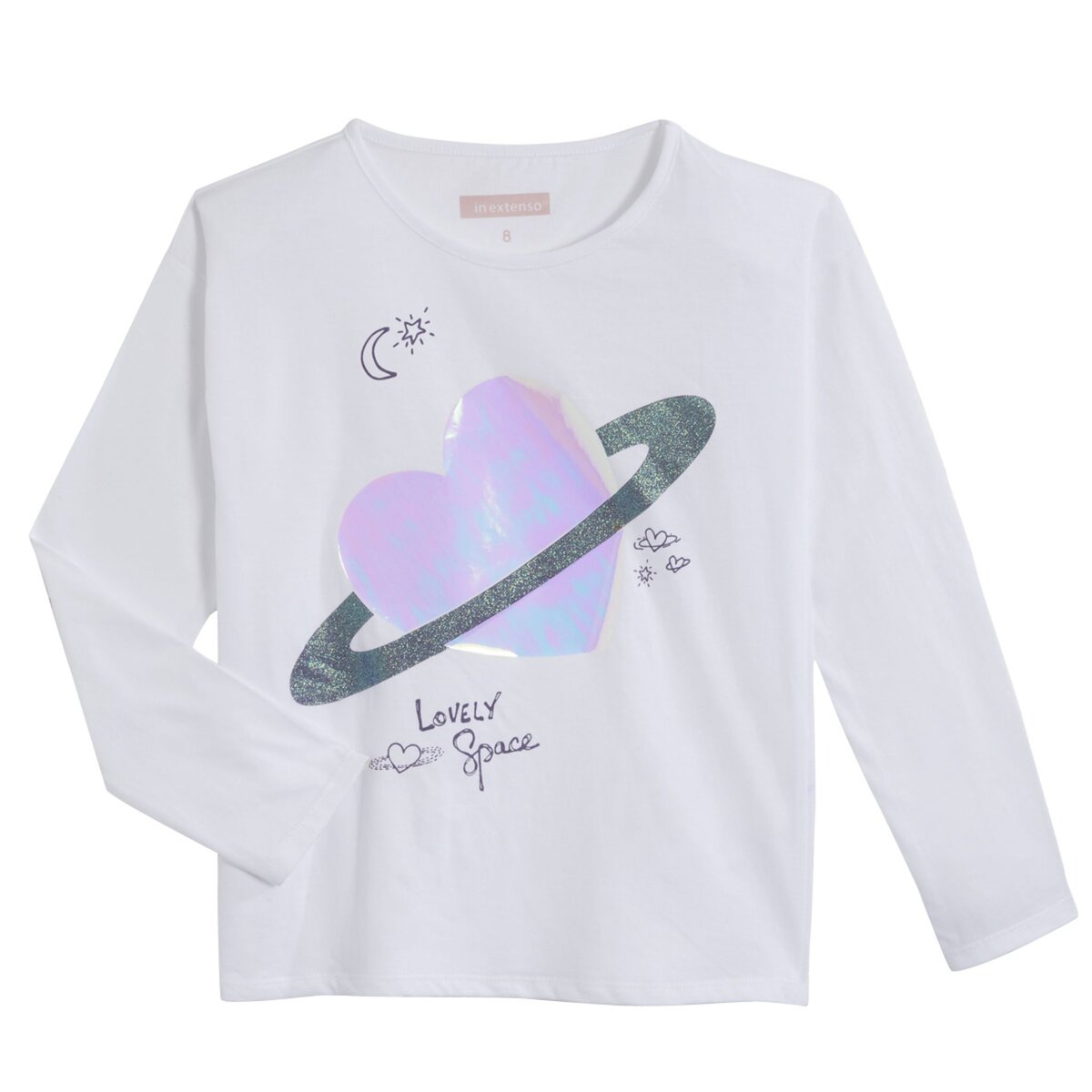 IN EXTENSO T-shirt manches longues fille