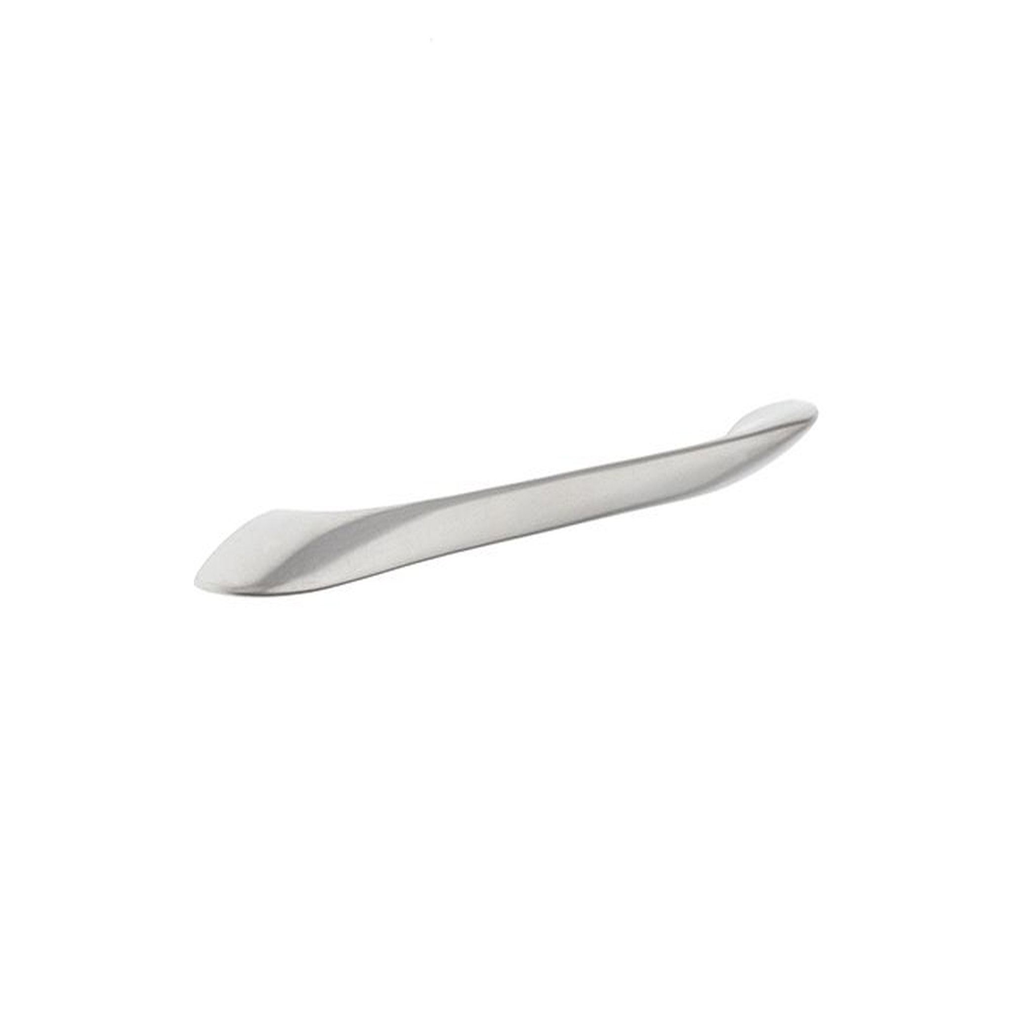 CENTRALE BRICO Poignée de meuble Besina 128 nickel mat + vis