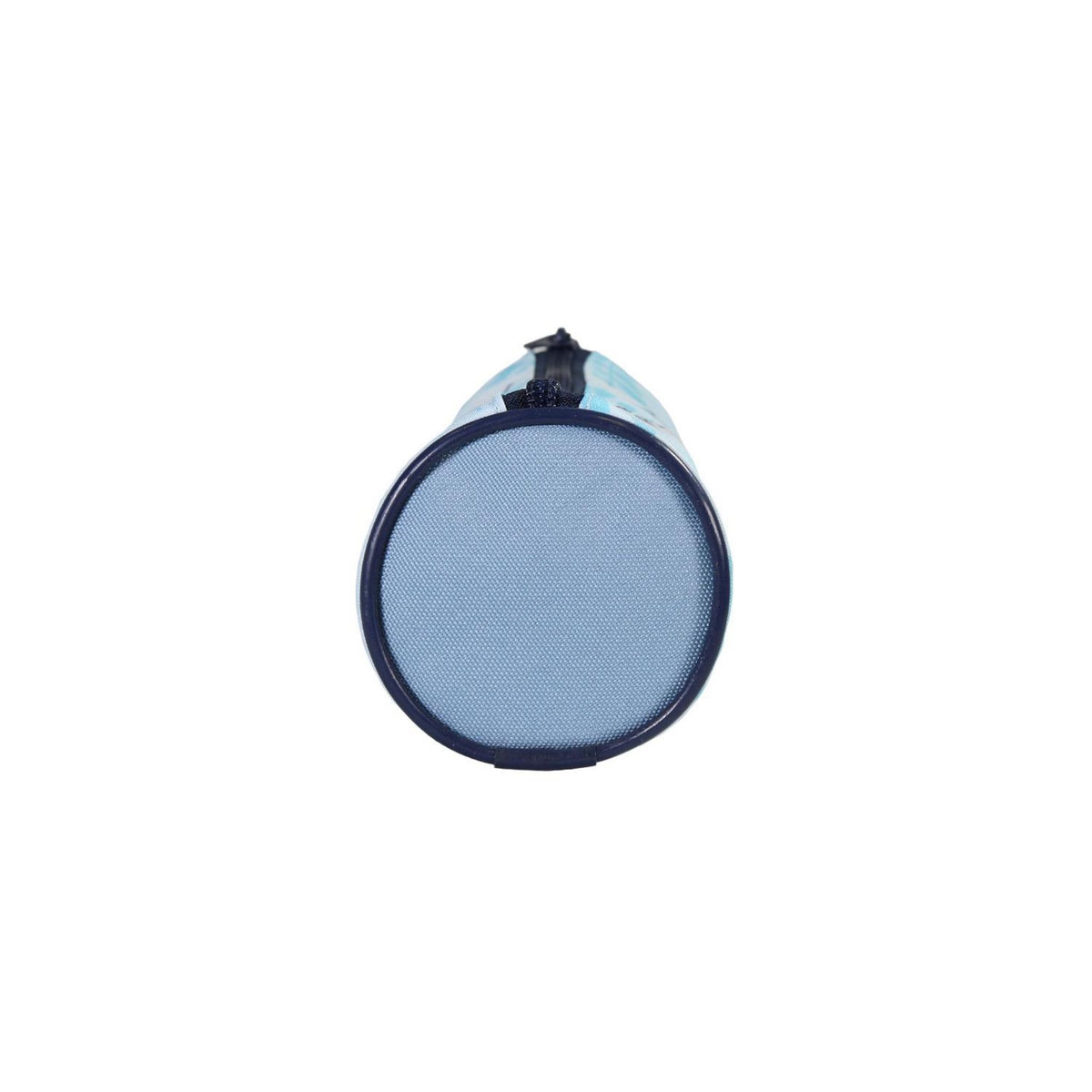 Bagtrotter Bagtrotter - Stitch - Stitch et Angel - Trousse Scolaire Ronde - Bleu - 1 Compartiment Zippé - 22x7x7cm - Matière Polyester - Accessoire et Papeterie Scolaire