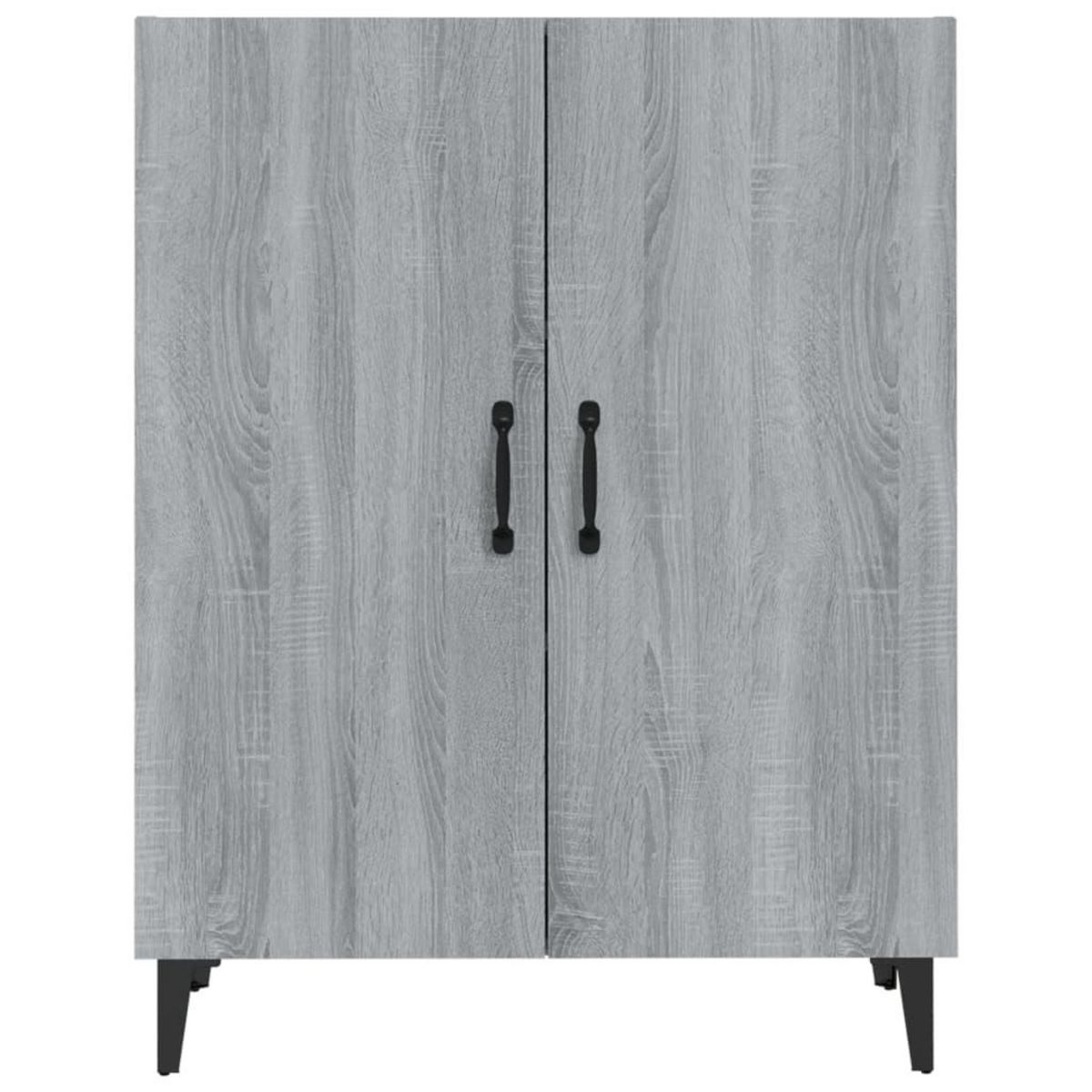 VIDAXL Buffet Sonoma gris 70x34x90 cm Bois d'ingenierie