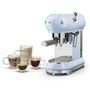 Voir la diapositive 5 : SMEG Machine à expresso 15 bars bleu azur - ecf01pbeu