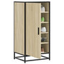 Voir la diapositive 1 : VIDAXL Etagere a chaussures chene sonoma 48x38x97,5 cm bois ingenierie