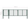 Voir la diapositive 5 : VIDAXL Portail de jardin Acier 400 x 75 cm Vert
